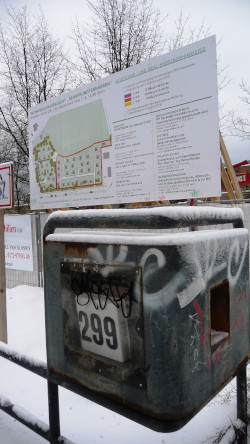 Der alte Briefkasten steht noch